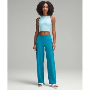 Lululemon Align High-Rise Wide-Leg Pant 31" Hawaiian Blue Size 6